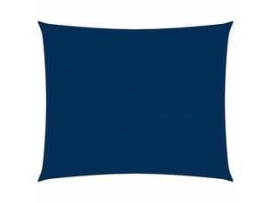 Voile de parasol - voile d'ombrage tissu oxford rectangulaire 3x5 m bleu
