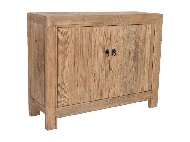  Buffet en bois beige 116x39x90 cm h  - Conforama A