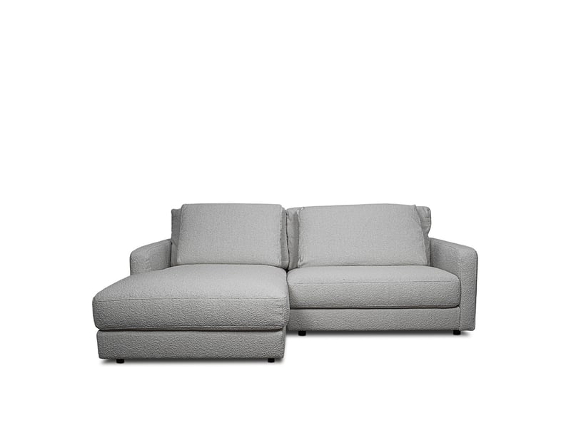  Canapé venezia laine bouclée angle g taupe 3 pl 3CA56.AS.3A.G.09 - Conforama A