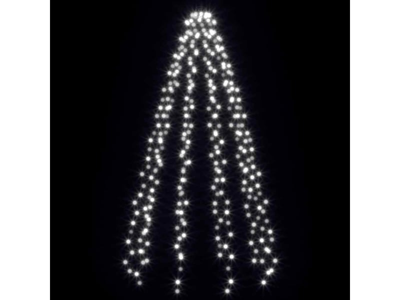  Guirlande lumineuse d'arbre de noël 300 led blanc froid 300 cm  - Conforama D