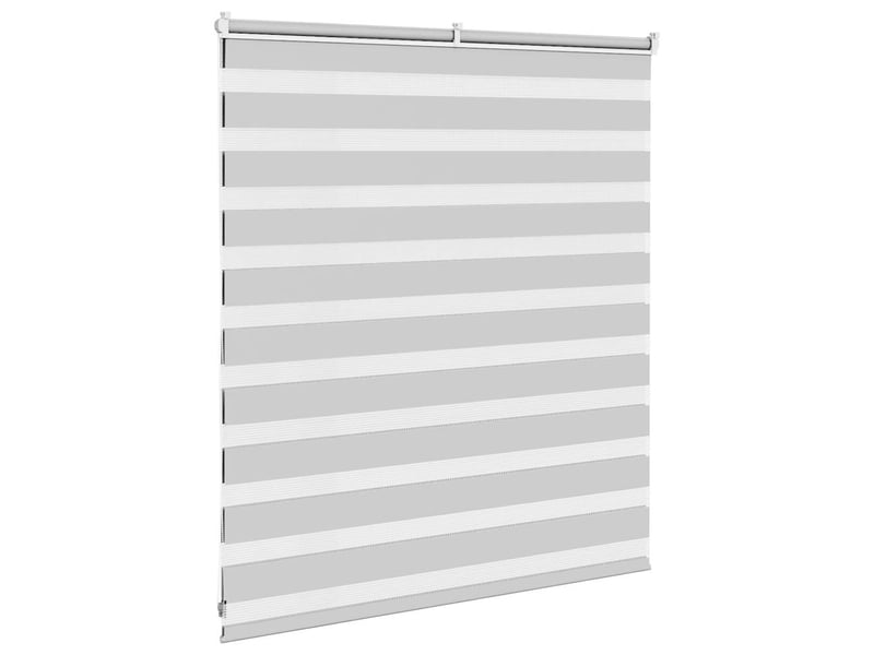  Store zèbre, store de fenêtre gris clair largeur du tissu 115,9 cm polyester cf48453  - Conforama D