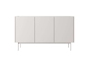 Buffet 3 porte(s) 0 tiroir(s) LOUNGITUDE VIVARO - 144 cm coloris rouge