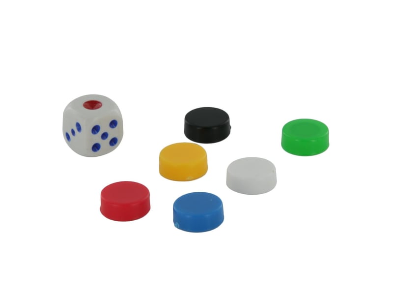  Jeu à boire 6 shooters à gages 27cm multicolore  - Conforama B