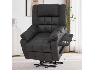 Fauteuil fixe  <strong></strong> Tissu gris
