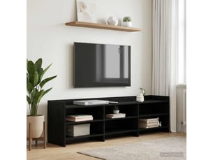Meuble tv coloris noir 168 cm <strong></strong>  <strong></strong>