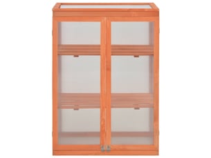 Serre de jardin bois 75x47x109 cm