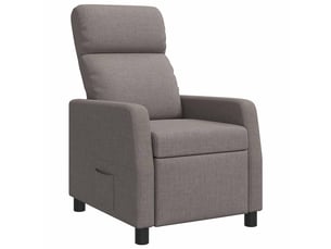Fauteuil relax manuel VIDAXL  Tissu marron
