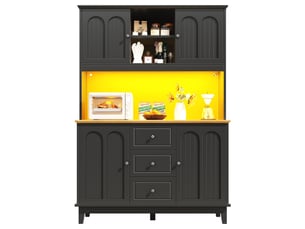 Buffet coloris noir