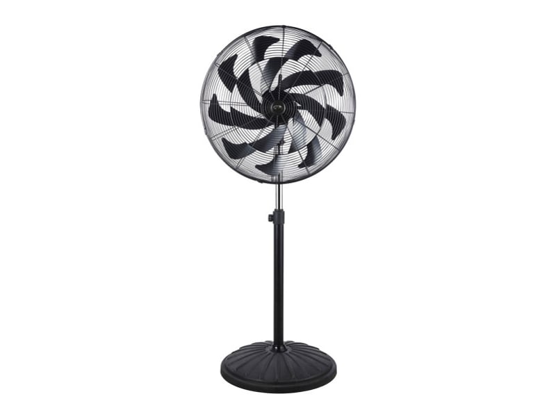  Ventilateur sur pied industriel fabrilamp centurion 300 w noir 1 vitesse ø 65 cm orientable 241441009 - Conforama A