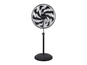 Ventilateur sur pied industriel fabrilamp centurion 300 w noir 1 vitesse ø 65 cm orientable