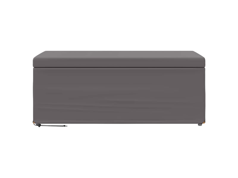 Tabouret bas, ottoman gris 101x41x40 cm - Conforama D