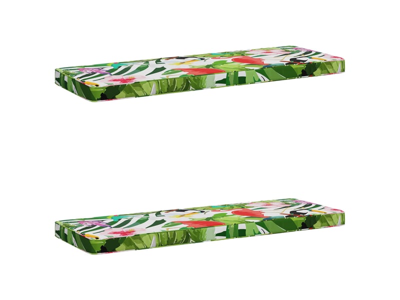  Lot de 2 coussins de banc, coussins d'assise vught 100 % polyester cf57734  - Conforama B