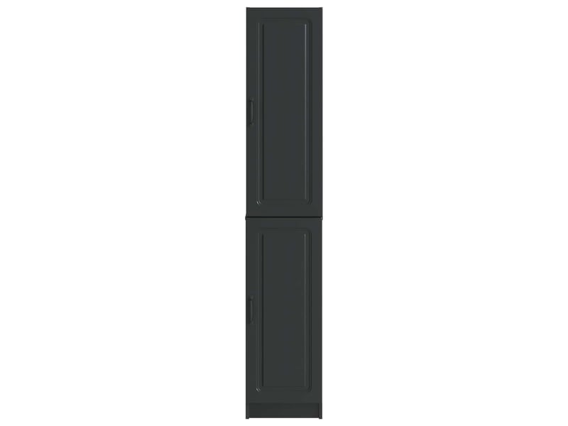  Buffet - ensemble de meubles 2 pc noir bois d'ingénierie  - Conforama E