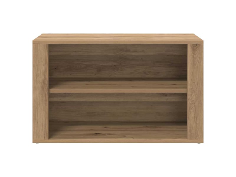  Meuble à chaussures, rack à chaussures 75x35x45 cm bois d'ingénierie  - Conforama E