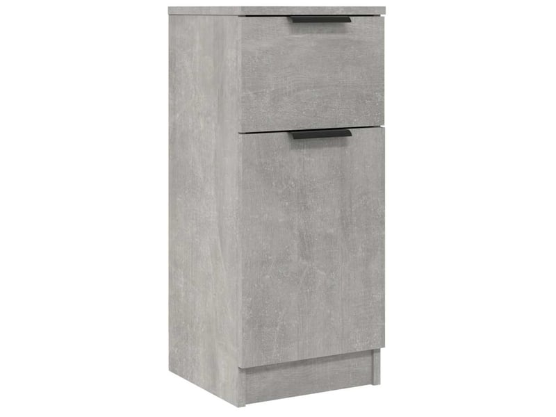  Buffets 2 pcs - bahut - meuble de rangement gris béton 30x30x70 cm bois d'ingénierie  - Conforama D