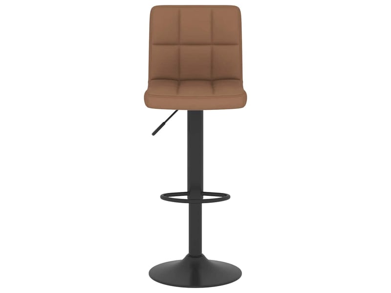  Lot de 2 tabouret de bar, chaise de bar marron tissu shl3099  - Conforama D