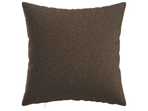Lot de 12 housses de coussin heerlen taupe 50 x 50 cm tissu cf48993