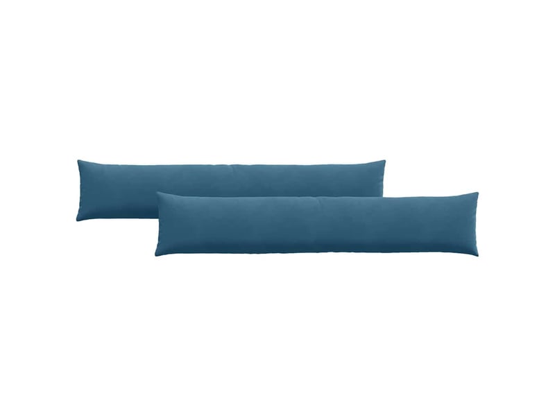  Lot de 2 coussins de canapé, coussins décoratifs bleu 200 x 40 cm cf58998  - Conforama A