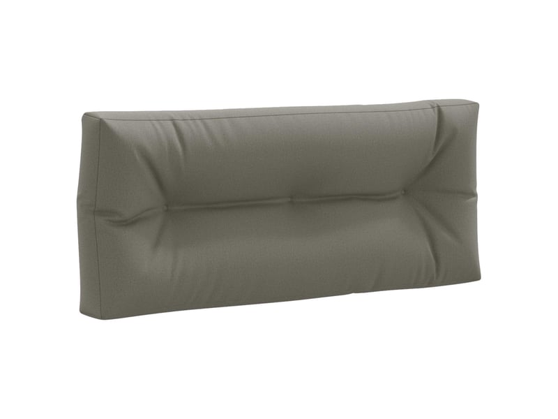  Coussin de dossier de palette, coussin de dos vianen 100 % polyester gris cf55161  - Conforama A