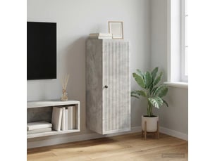 Armoire     <strong></strong> <strong></strong> coloris argenté largeur 33 cm