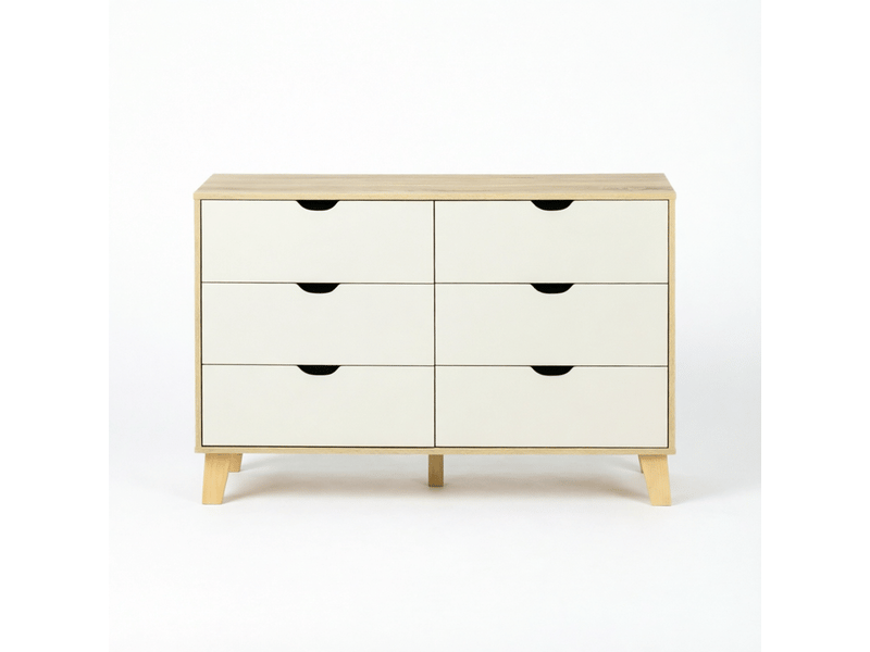  Commode bahut de rangement polyvalent rangement intégré conception polyvalente 1  - Conforama A