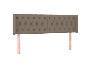 Tete de lit A poser largeur 147 cm taupe