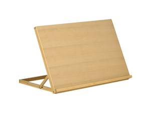 Chevalet de table pliable 75,8x51 cm réglable bois bois clair