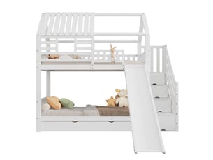 Lit jeune coloris blanc 180 cm <strong>SWEIKO</strong>  <strong></strong>