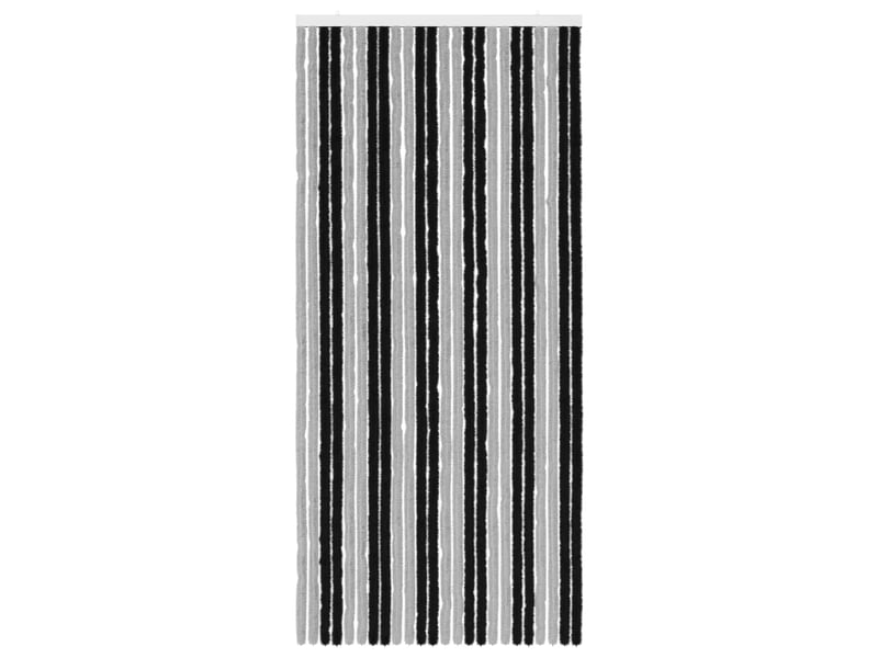  Rideau anti-insectes, moustiquaire en chenille gris et noir 100 x 220 cm cf43459  - Conforama C