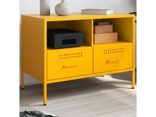 Meuble tv coloris jaune 68 cm <strong></strong>  <strong></strong>