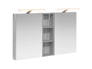 Ensemble de meubles de salle de bain 3 pcs 100x10.5x60.5 cm shl8134