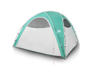 Tente de camping, tente de réception vert imperméable 360x360x219 cm