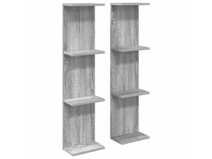 Etagère 25 cm coloris gris