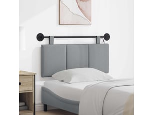 Tete de lit A poser largeur 110 cm <strong></strong> <strong></strong> argenté