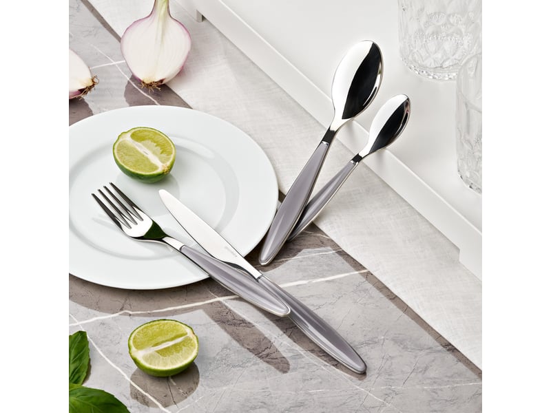  Guzzini, ménagère 24 pièces, 15,8 x 7,5 x h25,5 cm  - Conforama D