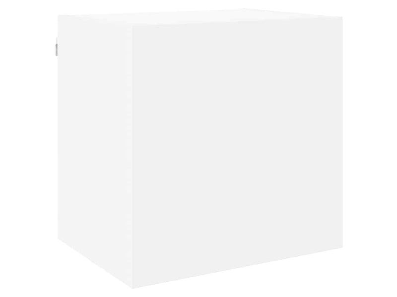  Unités murales tv 4 pcs blanc bois d'ingénierie  - Conforama E