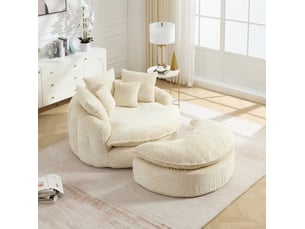 Fauteuil fixe MODFU Polyester beige