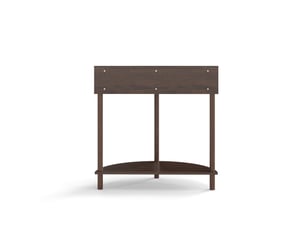 Table basse coloris marron