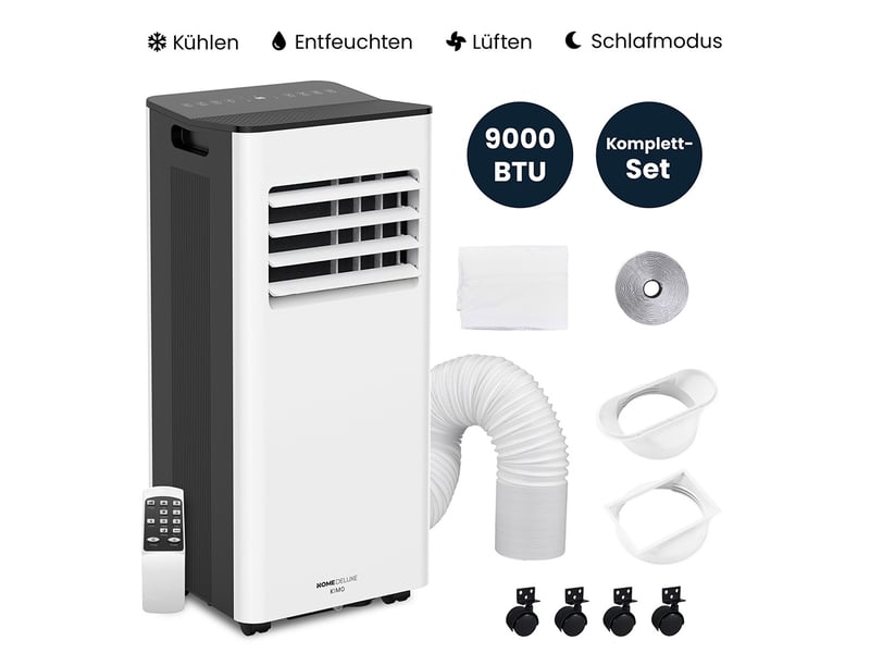 Home deluxe climatiseur mobile kimo - 9000 btu ; climatiseur mobile, climatiseur portable - Conforama C