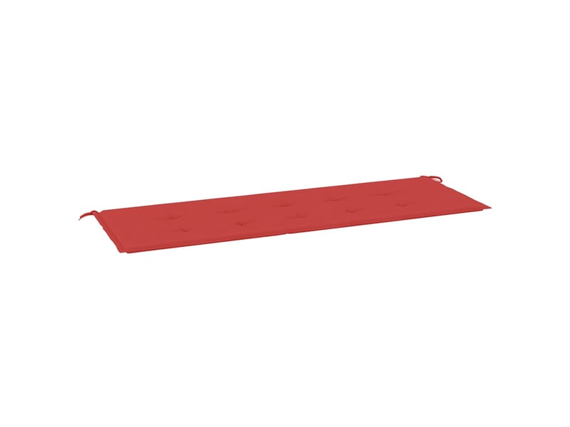  Coussin de banc de jardin, coussin d'assise rouge 150x50x3 cm tissu oxford cf52799  - Conforama A