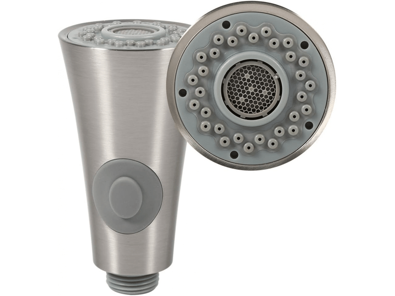  Douchette extractible pour robinet de cuisine à 2 fonctions - pour la réparation de robinets d'évier - 1 pièce, argentée  - Conforama D
