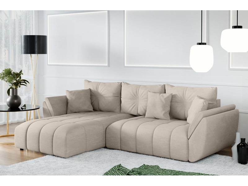  Canapé d angles convertible verciani canapé méridien marron Verciani - Conforama B