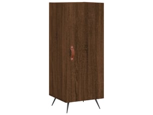 Buffet - bahut - meuble de rangement chêne marron 34,5x34x90 cm bois d'ingénierie
