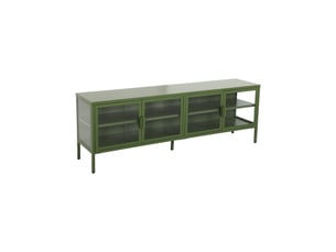 Meuble tv coloris vert 160 cm <strong></strong>  <strong></strong>