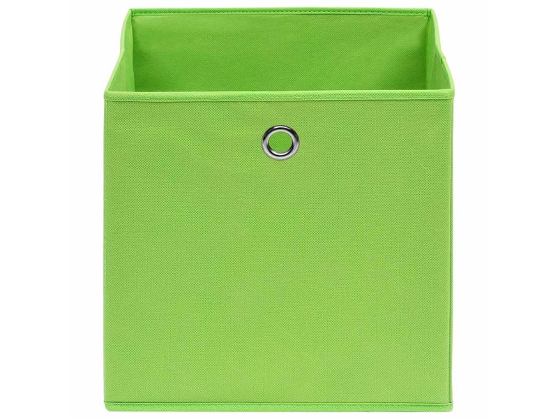  Boîtes de rangement 10 pcs vert 32x32x32 cm tissu  - Conforama C