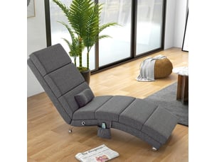 Fauteuil relax électrique FLORAGRACE Polyester gris