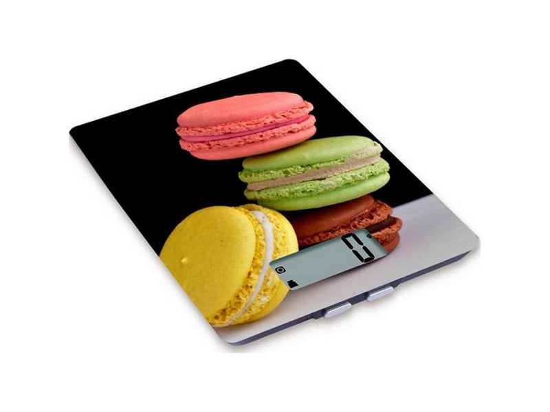  Balance électronique décor macaron  5kg1gr menastyl  - Conforama A