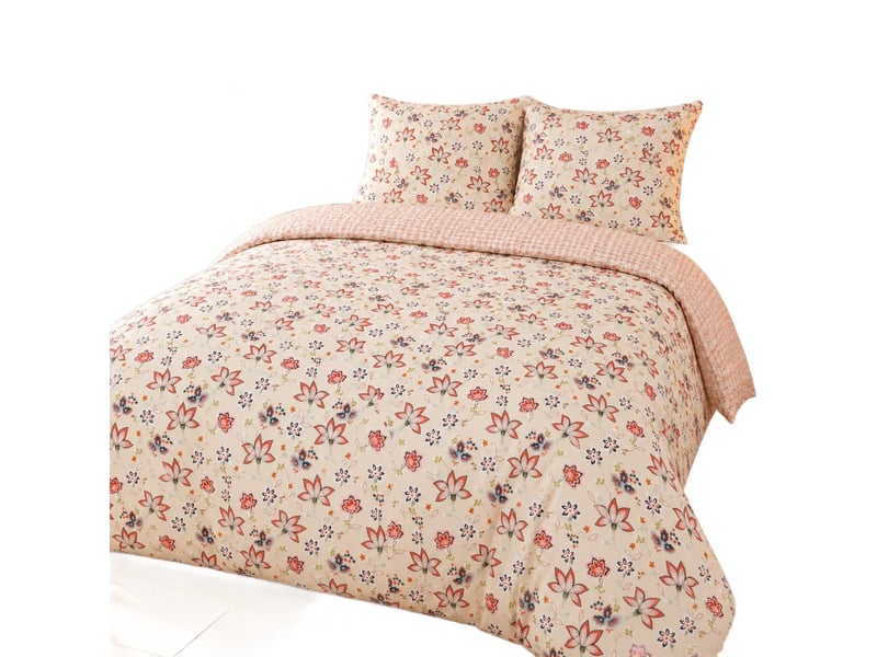 Parure de lit 220x240 cm coton bci denia PD23223 - Conforama A