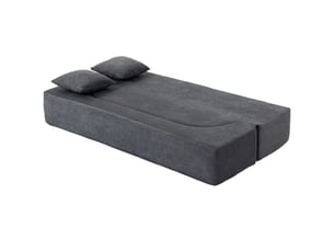 Deplimousse convertible 2 places <strong>PANGIVO</strong> <strong></strong> Gris foncé