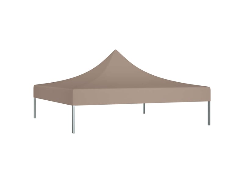  Toit de tente de réception 3x3 m taupe 270 gm²  - Conforama B